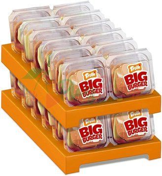 Конфеты желейные жевательные Trolli Big Burger, 50г, Германия 2101851797 фото