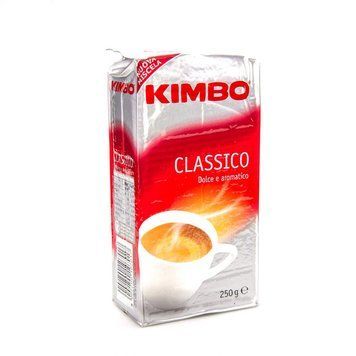 Итальянский кофе молотый средней обжарки Kimbo Classico, 250г для заваривания в чашке, турке 400508624 фото