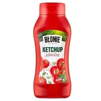 Кетчуп томатный пикантный Blonie Pikantny, 500 г, Польша, острый, к мясу и шашлыку 1778777865 фото
