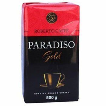 Крепкий натуральный молотый кофе Paradiso Gold, 500г, Германия 1693326985 фото