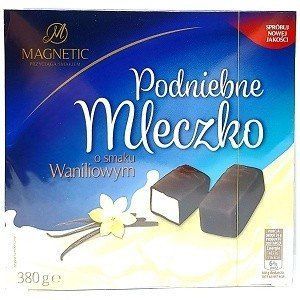 Птичье молоко коробка конфет ванильное Magnetic Mleczko Podniebne, 380 г, Польша 2101865199 фото
