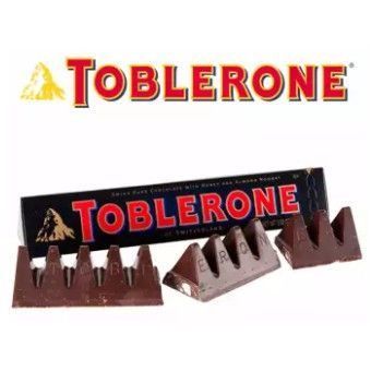 Шоколад швейцарский черный Toblerone 50% какао, 100 г 1307499084 фото