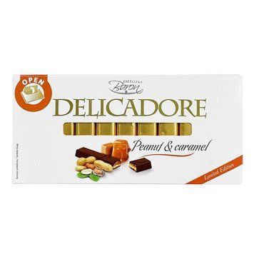 Подарочный шоколад молочный с карамельной начинкой Delicadore Baron, 200 г, Польша 1280194839 фото