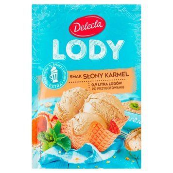 Мороженое сухое в пакетиках Lody Delecta (вкус - соленая карамель),57г 1871400122 фото