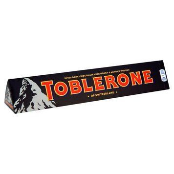Шоколад швейцарский черный Toblerone 50% какао, 100 г 1307499084 фото