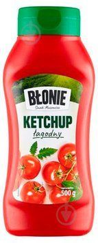 Кетчуп томатный нежный Blonie Lagodny, 500 г, Польша, не острый 1778779531 фото