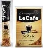 Кава розчинна в стиках (25 шт. по 1.8 г) Le Cafe Gold 2466815809 фото