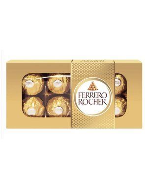 Конфеты шоколадные Ferrero Rocher, 100г, Германия,с цельным лесным орехом, 2036709931 фото