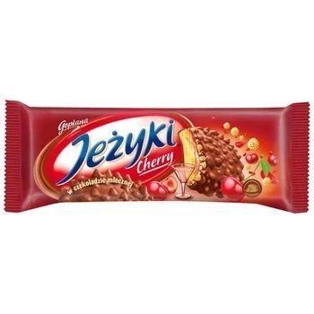 Печенье хрустящие в шоколаде с вишневым вкусом Jezyki Cherry Goplana, 140г 1936648872 фото