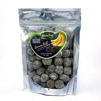 Банан сушеный в шарики в шоколаде 250г Holland Fruit 2388519904 фото