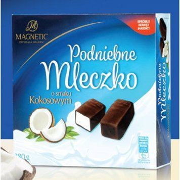 Конфеты птичье молоко с кокосовым вкусом в коробке Magnetic , 380г Польша 1573863257 фото