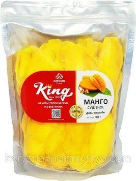 Манго сушеный 250г King 2388528303 фото
