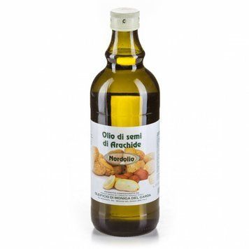 Масло арахисовое рафинированное Nordolino, 1л, Италия, первого холодного отжыма 1536544984 фото