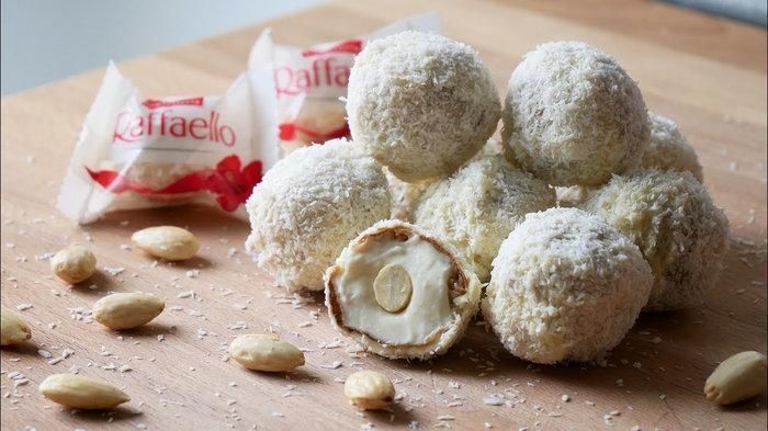 Конфеты Rafaello Ferrero, 150 г, Италия, Рафаэлло в кокосовой стружке с цельным миндальным орехом, Т15 1499742755 фото