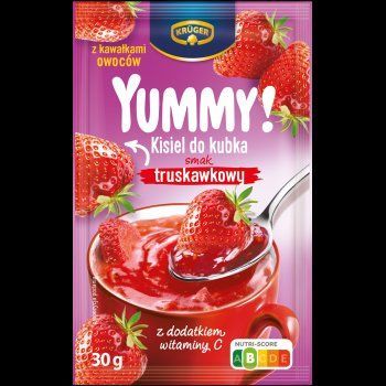 Кисель клубничный Kruger Yummy 30г 1437766776 фото