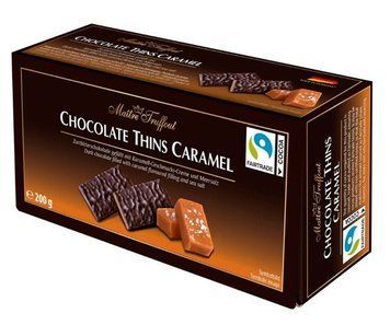 Шоколадные конфеты с карамелью соленой Chocolate Mints Caramel, 200г, черный шоколад мятно-апельсиновый 2103747378 фото