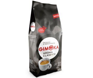 Итальянский кофе в зернах Gimoka Aroma Classico темной обжарки (Джимока черная), 1кг 498032430 фото