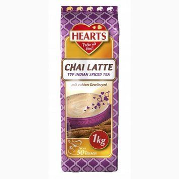 Капучино Hearts Cappucino Chai Latte (Чай Латте), 1кг со вкусом чай-латте с индийскими специями 1291889860 фото